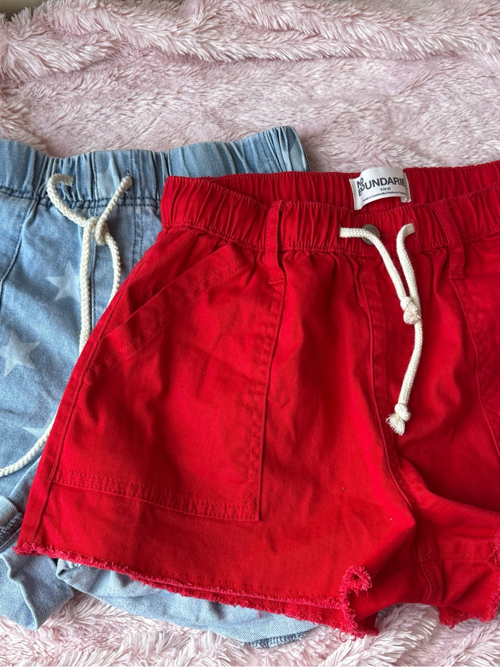 2 pairs of no boundaries women's shorts